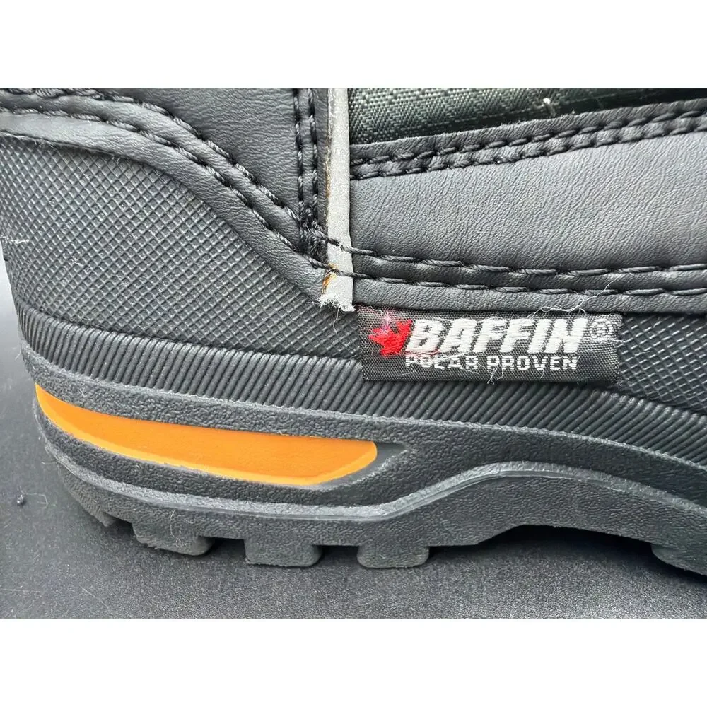 Baffin Pinetree Junior Snow Boots Youth US 3 Black Waterproof Insulated Winter